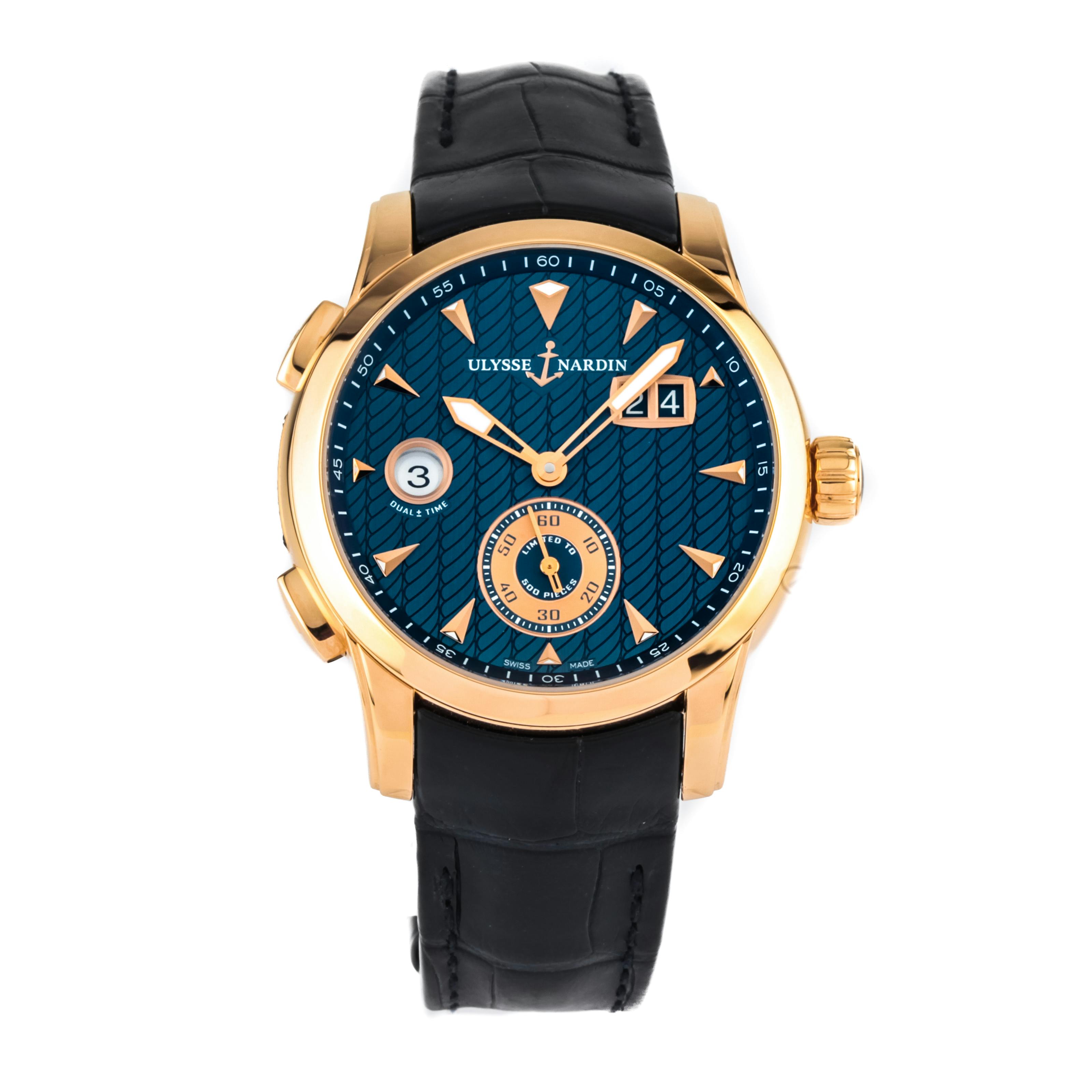 Ulysse Nardin Classic Dual Time 3346 126LE 93 WatchBox